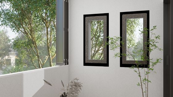 Zamówienie Aluminium Top Hang Window Glass Aluminium Patio Windows Casement