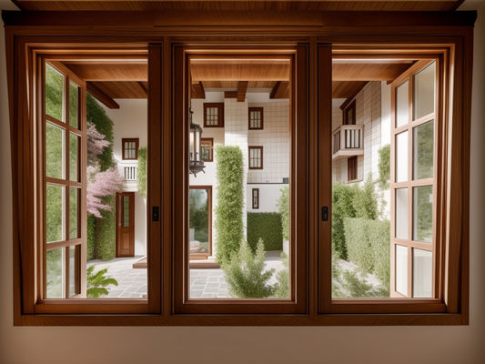 Szklane okna przesuwne Powder powlekane Custom Contemporary Aluminium Windows AAMA
