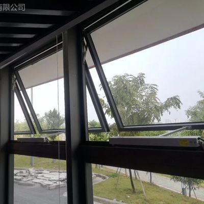 Okienki z aluminium, z góry zawieszone