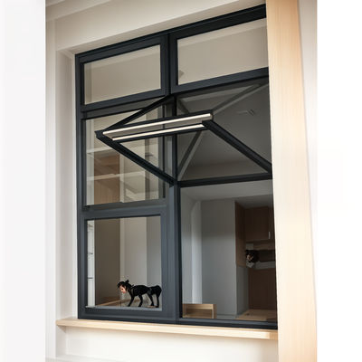 Współczesne Custom Bifold Windows Aluminiowe Szkło Sliding Folding Window