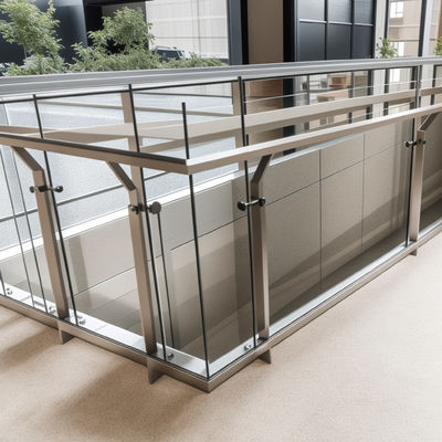 Zindywidualizowane Home Aluminium Schody Ogrodzenie Wysoka odporność na rdzew AAMA